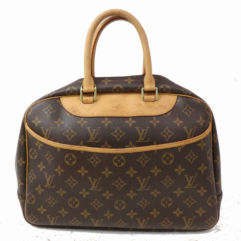 Louis Vuitton Hand Bag Deauville Brown Monogram (SHC1-15876) – LuxeDH