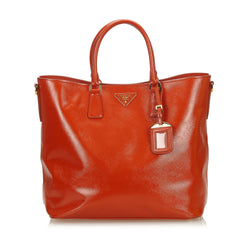 prada orange handbag