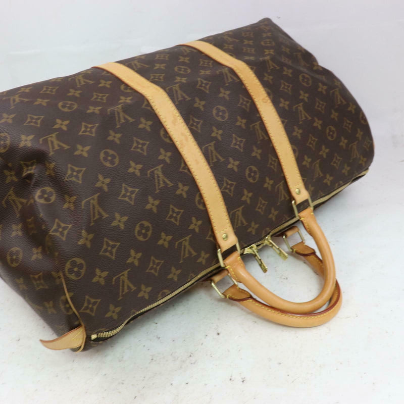 Louis Vuitton Boston Bag Keepall 50 M41426 Brown Monogram – LuxeDH