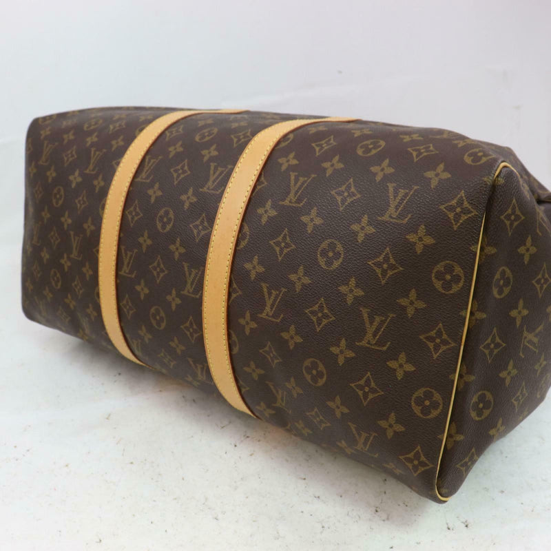 Louis Vuitton Boston Bag Keepall 50 M41426 Brown Monogram – LuxeDH