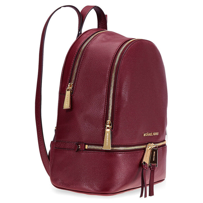 michael kors oxblood backpack