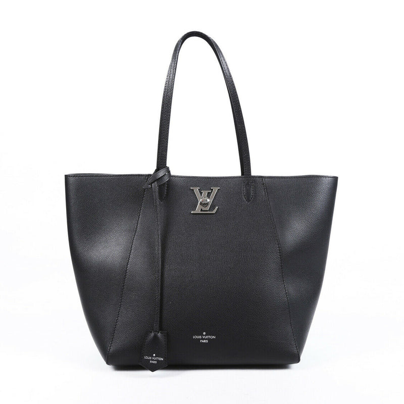Louis Vuitton LockMe Cabas Calfskin Tote Bag – LuxeDH