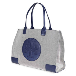 ella canvas leather tote