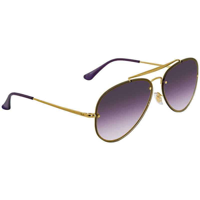 ray ban aviator purple gradient