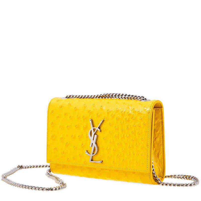 ysl ostrich bag