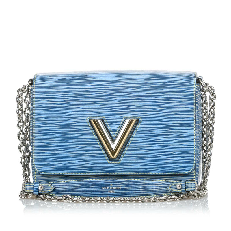 Pre-Loved Louis Vuitton Blue Epi Leather Twist MM France – LuxeDH