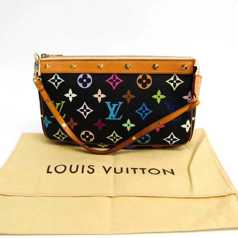 Louis Vuitton Noir Monogram Multicolore Pochette Accessoires (SHA11440) – LuxeDH