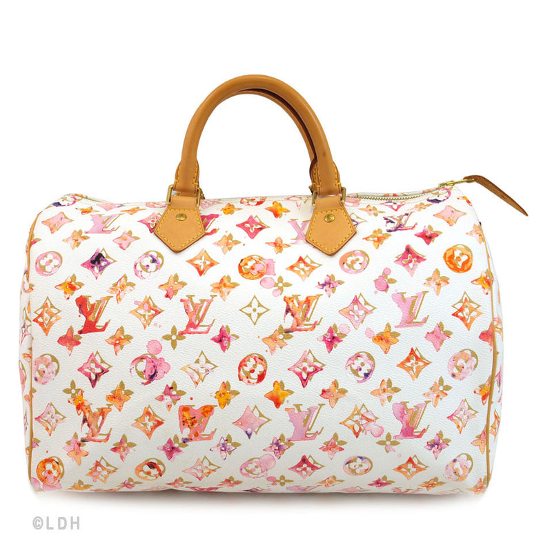 Louis Vuitton Speedy 35 Watercolor (Autentic Pre Owned) – LuxeDH