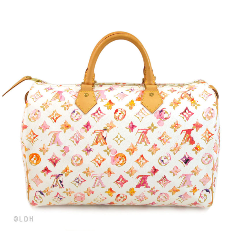 Louis Vuitton Speedy 35 Watercolor (Autentic Pre Owned) – LuxeDH