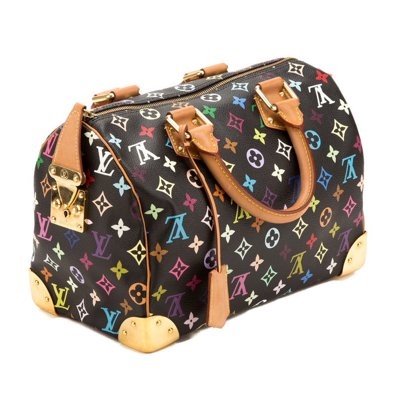 Louis Vuitton Murakami Multicolore Speedy 30 (Authentic Pre Owned) – LuxeDH