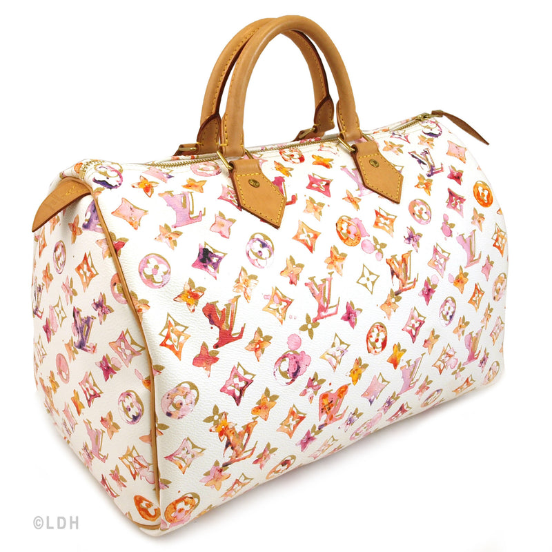 Louis Vuitton Watercolor Aquarelle Speedy 35 White - A World Of