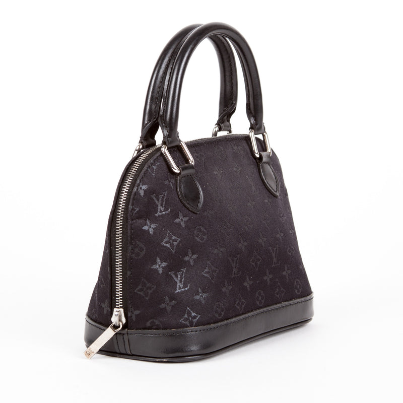 Louis Vuitton Black Alma Authentic Pre Owned Luxedh