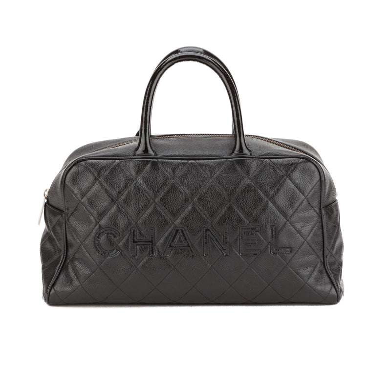 chanel caviar bowler bag