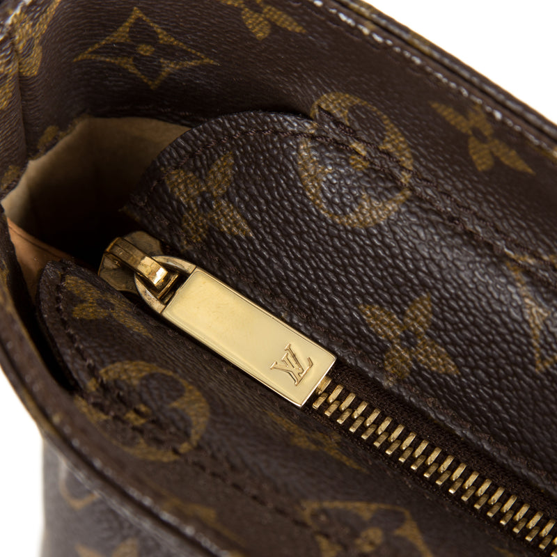 Louis Vuitton Brown Monogram Canvas Luco Tote Shoulder Bag For Sale at  1stDibs