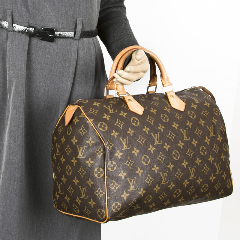 Louis Vuitton Speedy 35 (Authentic Pre Owned) – LuxeDH