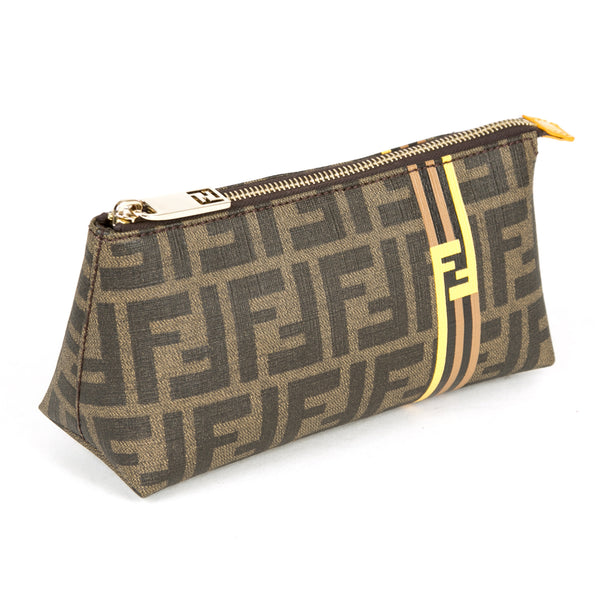 Fendi Zucca Cosmetic Pouch (Authentic Pre Owned) - 1747023 | LuxeDH