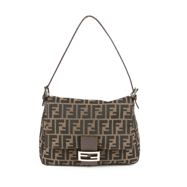 Fendi Mamma Baguette Zucca (Authentic Pre Owned) - 1774003 | LuxeDH