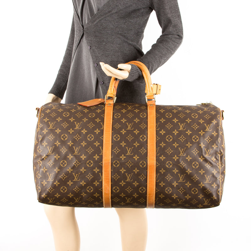 Louis Vuitton Monogram Keepall Bandouliere 55 (Authentic Pre Owned) – LuxeDH