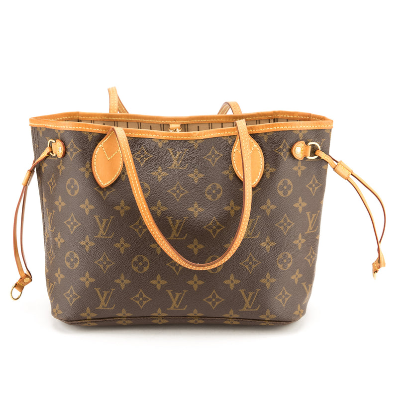 Louis Vuitton Brown Neverfull PM Tote Bag (Authentic Pre Owned) – LuxeDH