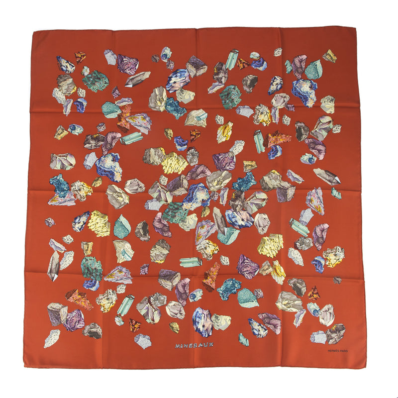 hermes mineraux scarf