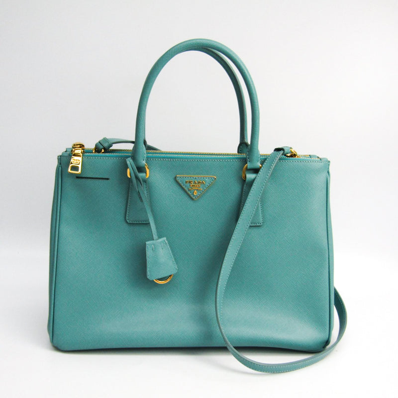 prada teal bag