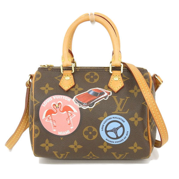 Louis Vuitton Monogram World Tour Nano Speedy (SHA24003) – LuxeDH