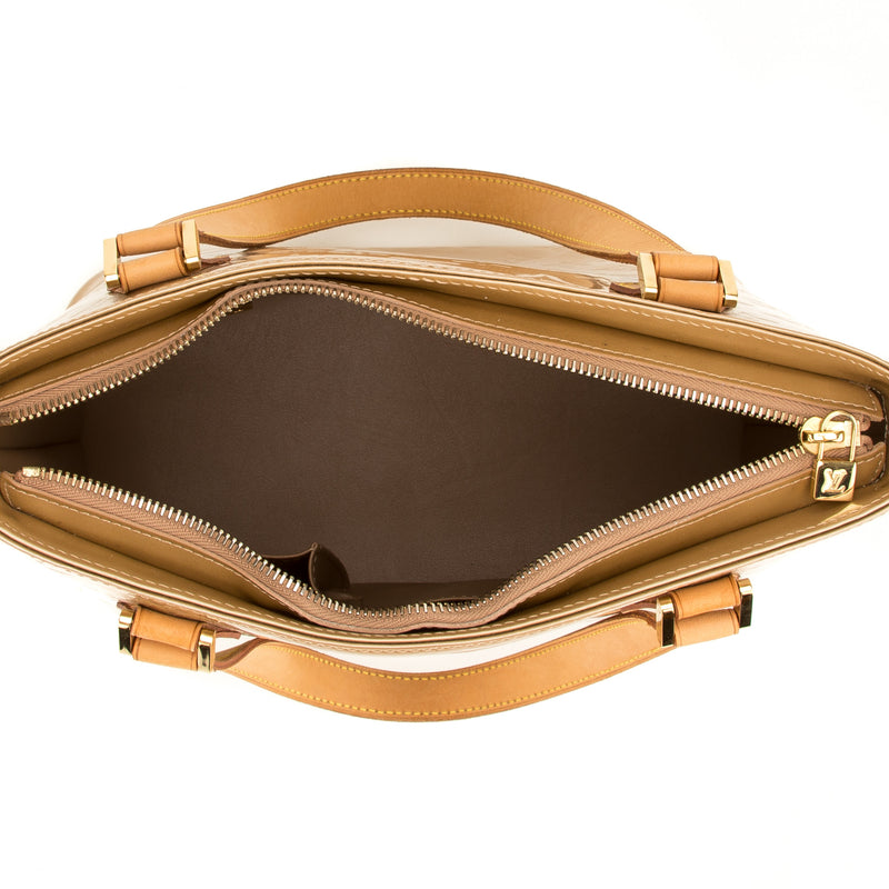 Louis Vuitton Beige Vernis Houston Bag (Authentic Pre Owned) – LuxeDH