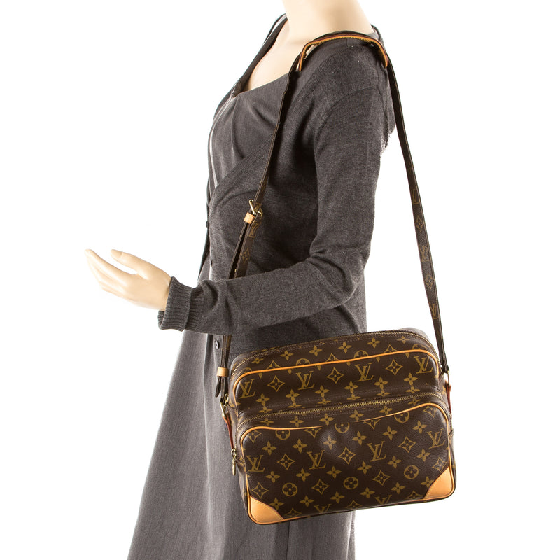 Louis Vuitton Monogram Nile MM Shoulder Bag (Authentic Pre Owned) – LuxeDH