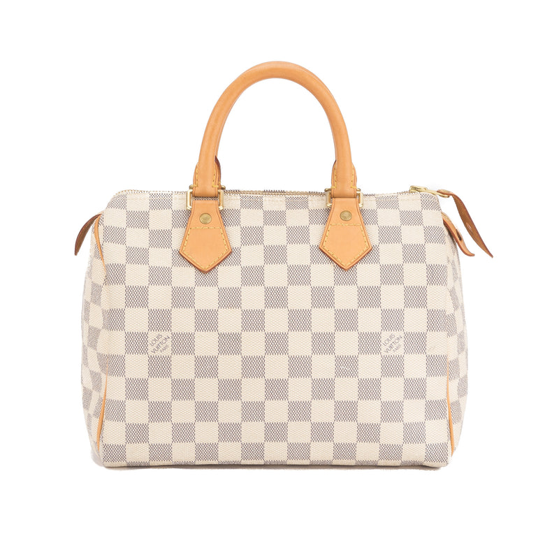 Louis Vuitton Damier Azur Speedy 25 Bag (Pre Owned) – LuxeDH
