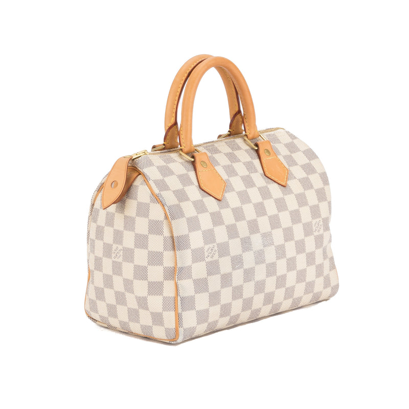 Louis Vuitton Damier Azur Speedy 25 Bag (Pre Owned) – LuxeDH