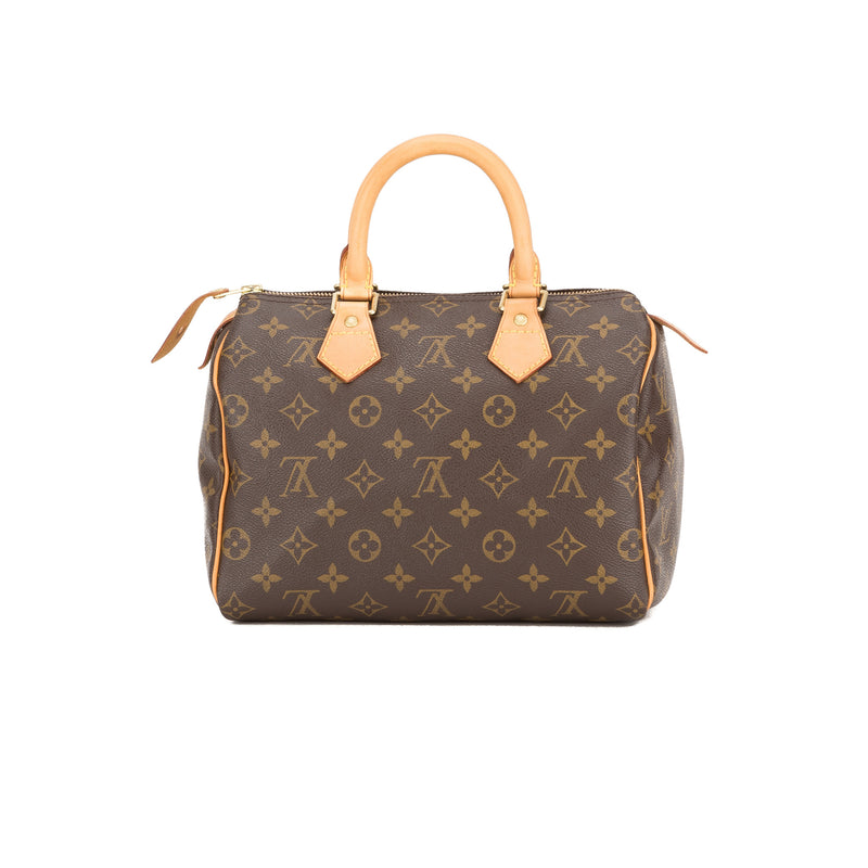 Louis Vuitton Monogram Speedy 25 Bag (Pre Owned) – LuxeDH