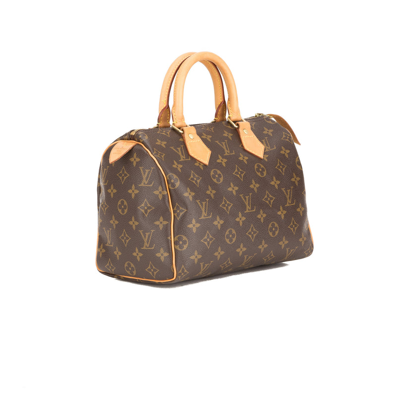 Louis Vuitton Monogram Speedy 25 Bag (Pre Owned) – LuxeDH