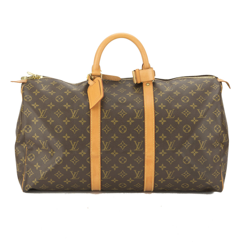 Louis Vuitton Monogram Keepall 50 Boston Bag (Pre Owned) – LuxeDH