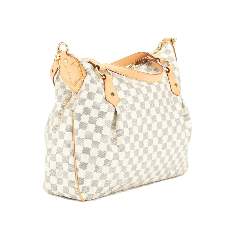 Louis Vuitton Damier Azur Evora MM Bag (Pre Owned) – LuxeDH