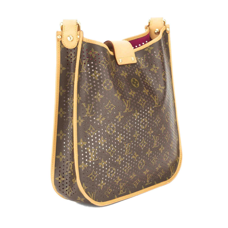Louis Vuitton Monogram Perforated Musette Fuchsia Bag (Pre Owned) – LuxeDH
