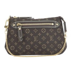 Louis Vuitton Vintage - Monogram Mini Lin Pochette Bag - Grey - Monogram  Leather Handbag - Luxury High Quality - Avvenice