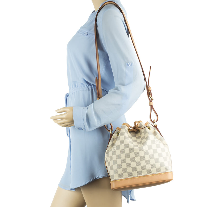 Louis Vuitton Damier Azur Noe BB Messenger Bag – Italy Station