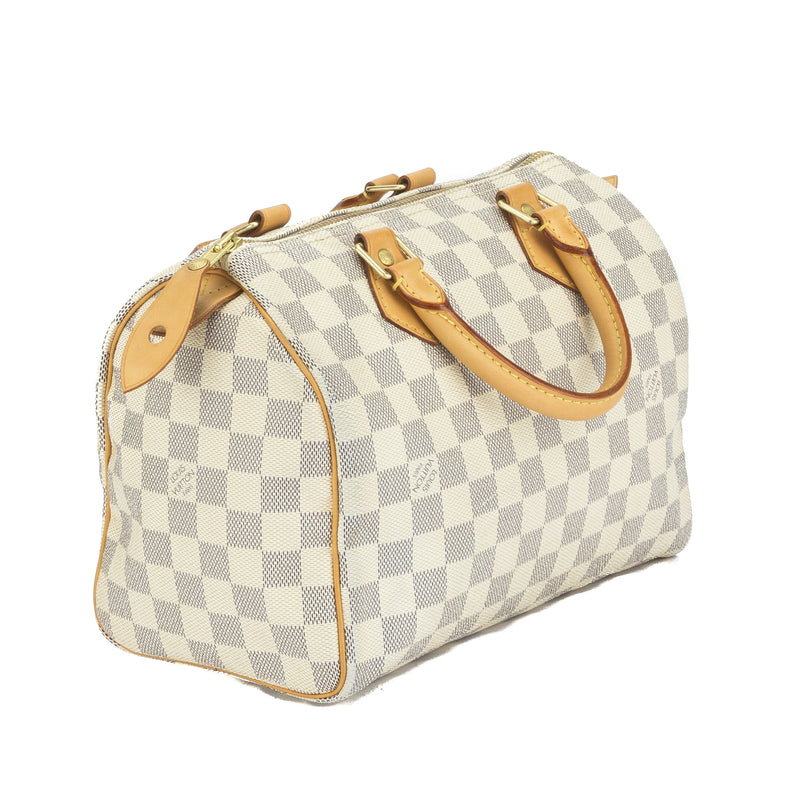 Louis Vuitton Damier Azur Speedy 25 Bag (Authentic Pre Owned) – LuxeDH