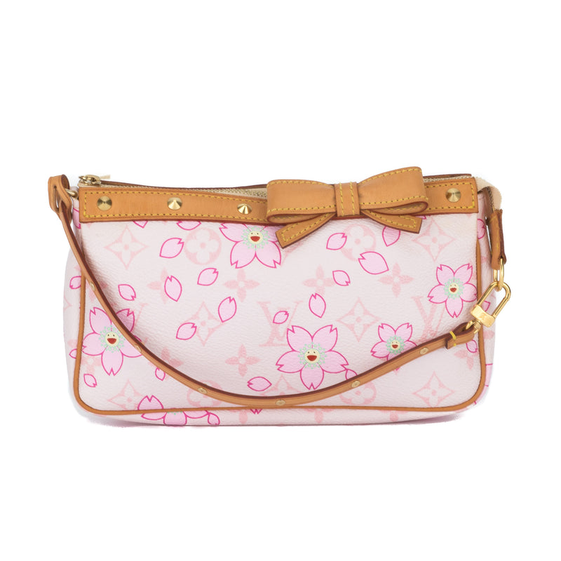 Louis Vuitton Cherry Blossom Pochette Bag (Authentic Owned) – LuxeDH