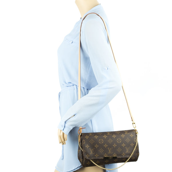Louis Vuitton Monogram Favorite Clutch MM Bag (Pre Owned) - 2824007 | LuxeDH
