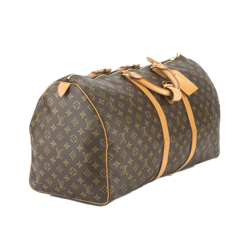 Louis Vuitton Monogram Keepall 55 Boston Bag (Pre Owned) – LuxeDH