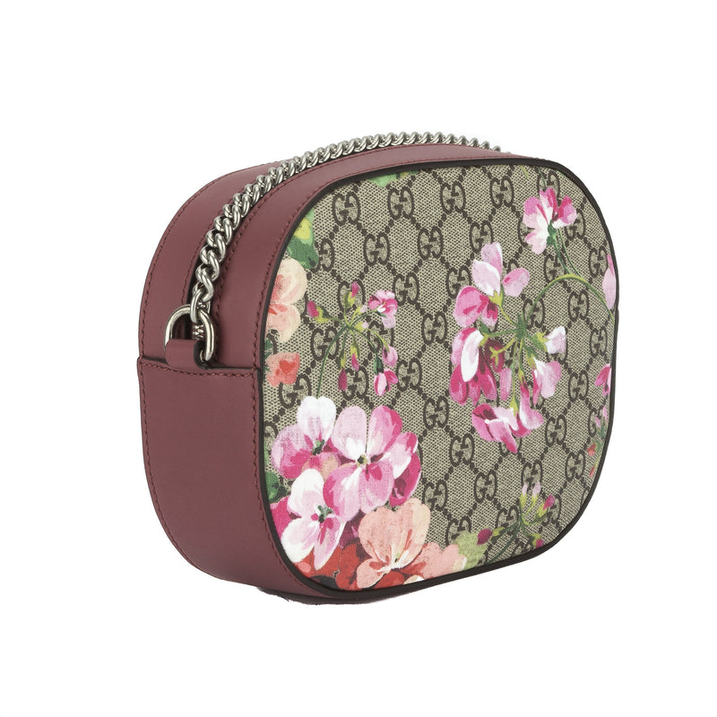 Gucci Blooms GG Supreme Mini Chain Bag (New with Tags) – LuxeDH