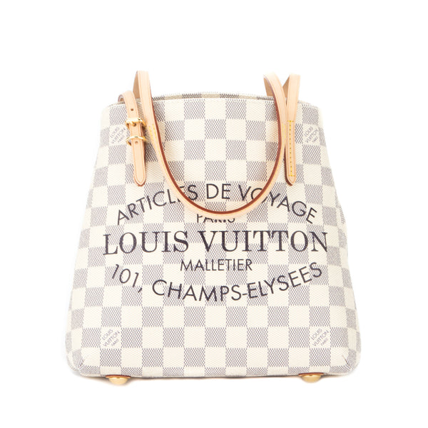 Louis Vuitton Damier Azur 101 Champs-Elysees Cabas PM Tote (Pre Owned) - 2981106 | LuxeDH