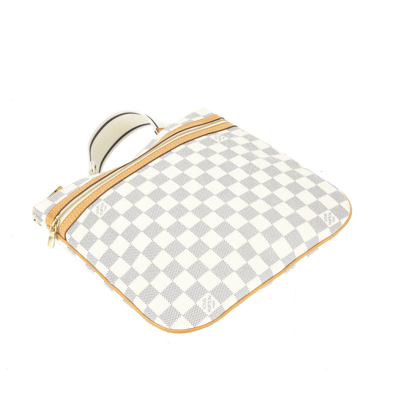 Louis Vuitton Damier Azur Pochette Bosphore Shoulder Bag (Pre Owned) – LuxeDH