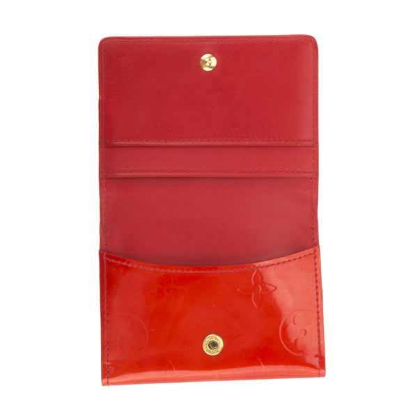 Louis Vuitton Rouge Monogram Vernis Ludlow Coin Purse (Pre Owned) - 3057042 | LuxeDH
