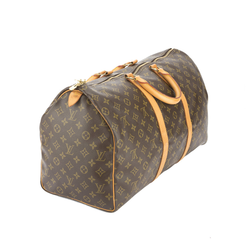 Louis Vuitton Monogram Keepall 50 Boston Bag (Pre Owned) – LuxeDH