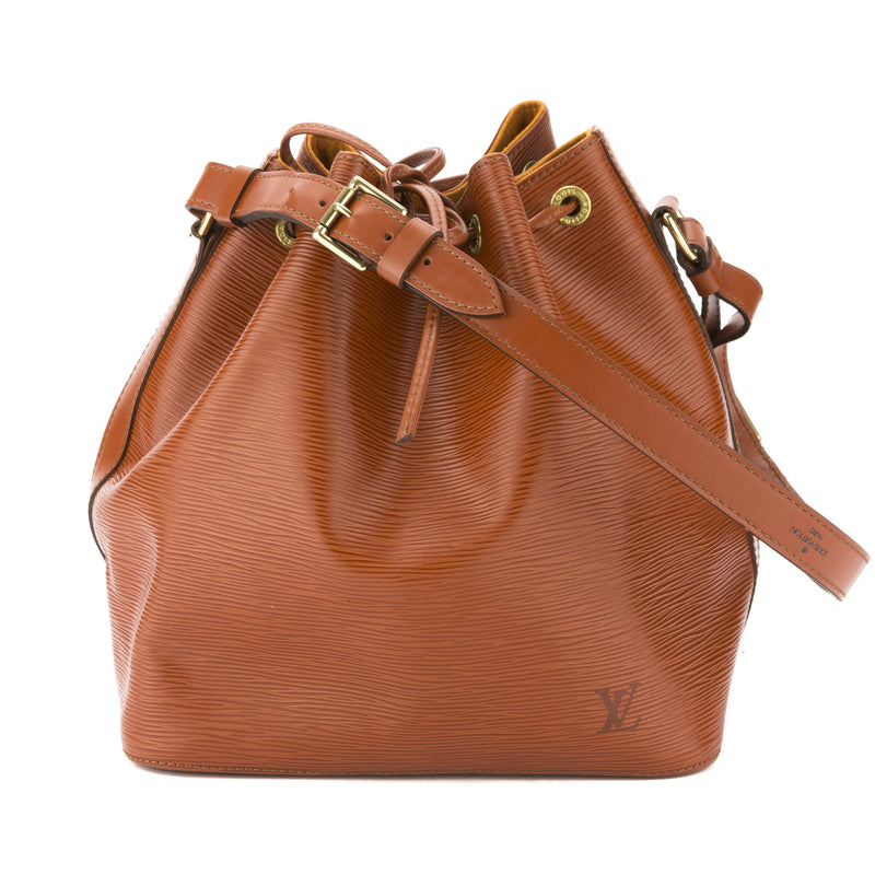 Louis Vuitton Kenyan Brown Epi Petit Noé Shoulder Bag (Pre Owned) – LuxeDH