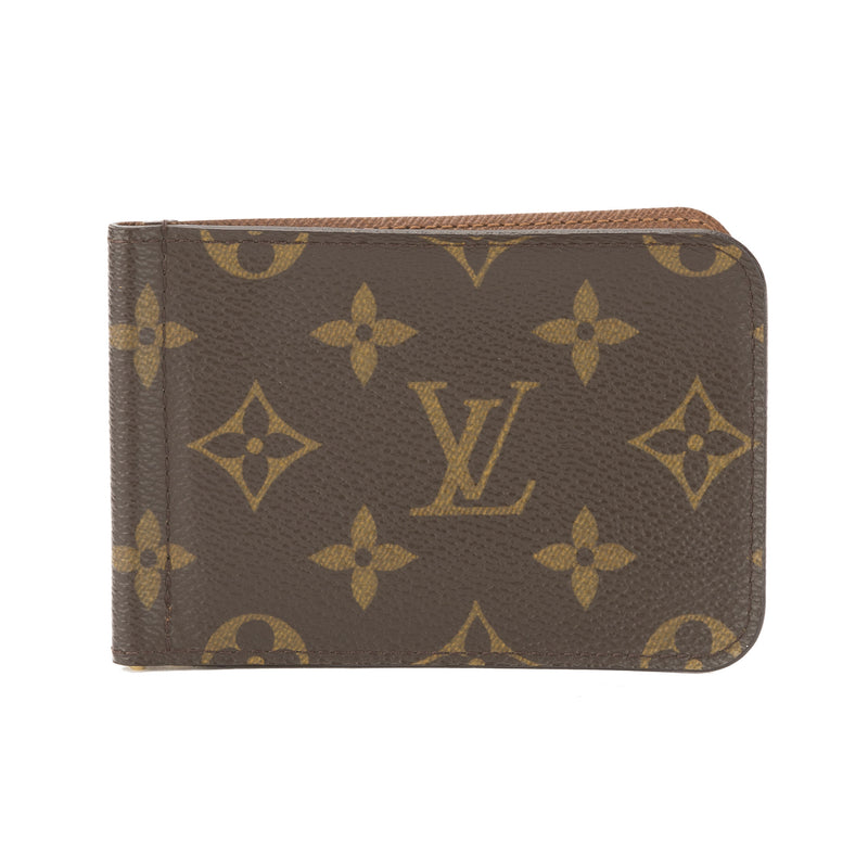 Louis Vuitton Monogram Pince Wallet Money Clip (Pre Owned) – LuxeDH