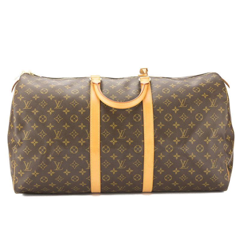 Louis Vuitton Monogram Keepall 55 Boston Bag (Pre Owned) – LuxeDH