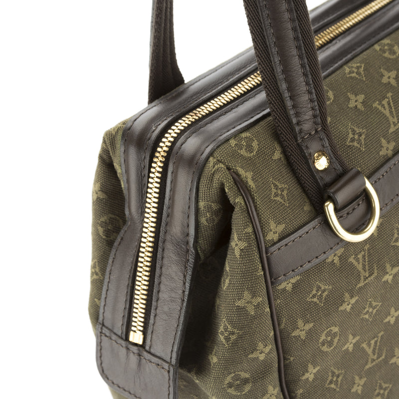 Louis Vuitton Green Monogram Mini Lin Josephine PM Bag (Pre Owned) – LuxeDH